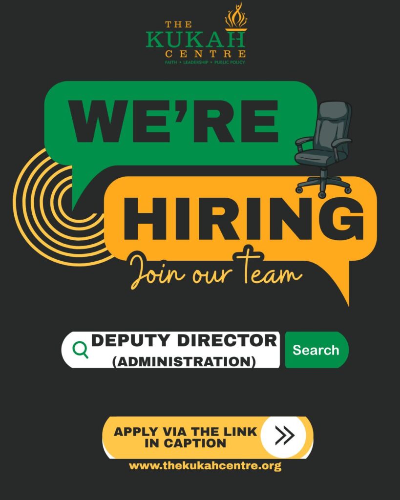 CALL FOR APPLICATION – DEPUTY DIRECTOR (ADMINISTRATION)